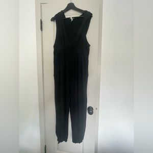 Free People Sleeveless Hooded Jumpsuit SUPER SOFT